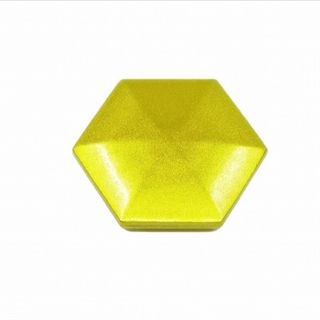 Flipo Flip – fidget spinner – sekskantet – gul